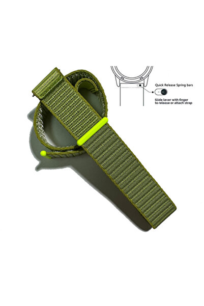 Choice4 حزام نايلون مطاطي بتصميم جديد، قابل للتعديل، مزود بخطاف وحلقة سريعة ا...