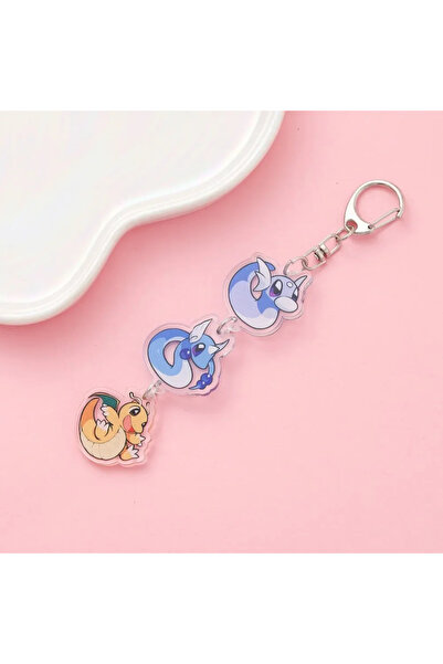 Choice23 12cm 33 Pokémon Anime Acrylic keychain Eevee Charmander Gengar Bulba...