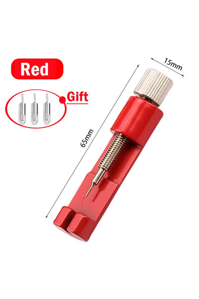 Choice3 Red-Matel Metal Watchband Tools Watch Strap Repair Detaching Device K...