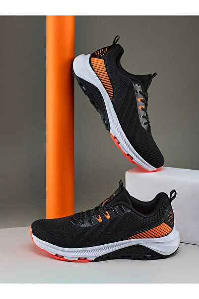 Campus حذاء رياضي أسود منخفض الرقبة برباط