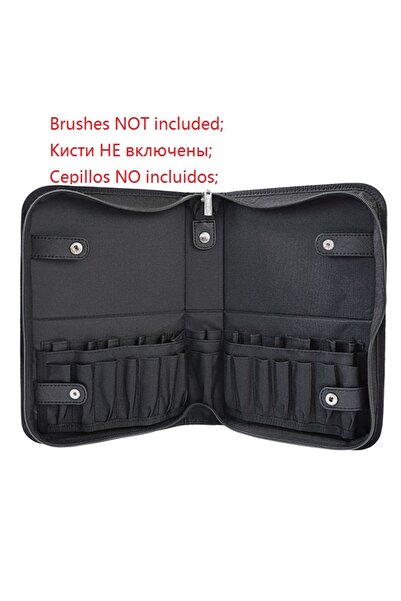 Choice Black 29 Holes Professional Fold Waterproof Women Makeup Brush Tools B...