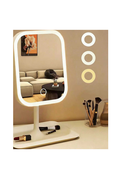 Choice1 white Vanity Mirror 3 Color Light LED Makeup Mirror with 10X Mirror T...