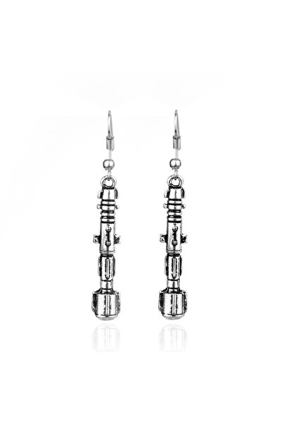 Choice4 E030 US TV Dtor Blue Telephone Booth Drop Earrings Thread Who Pendant...