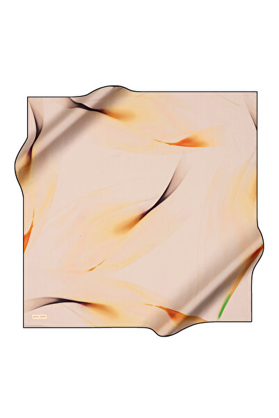 Pierre Cardin Kemik 90X90 Silk Crepe Satin Scarf