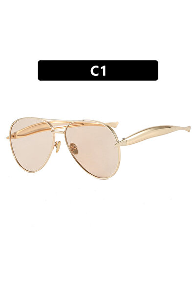 Choice7 1 2025 Women Frog-shaped Retro Men Sunglasses Designer Eyewear Metal ...