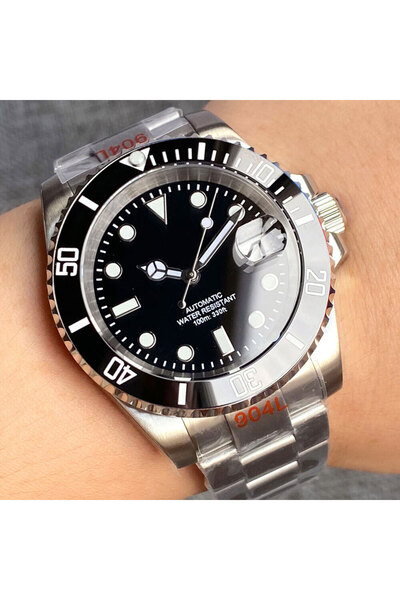 Choice glass(visible) back oyster-black-1 200m Waterproof Miyota8215 Automati...