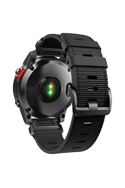 Choice3 حزام QuickFit أسود مقاس 22 مم، مصنوع من النايلون، متوفر بمقاسين: 26 م...