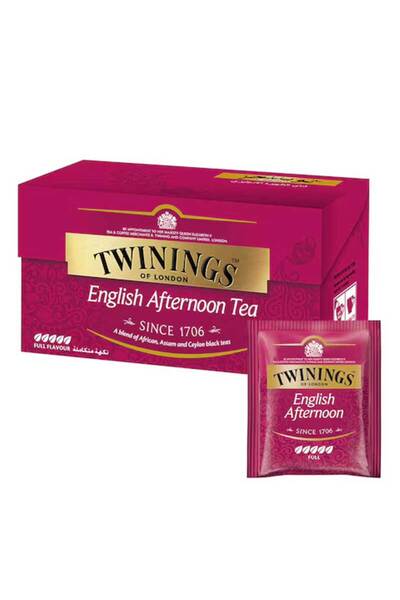 Twinings Goldline English Afternoon Light Refreshing Black Tea Bags (25s)