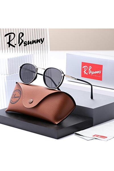 choice2 Silvery Gray Polarized Sunglasses Round Frame Men Women Design Retro ...