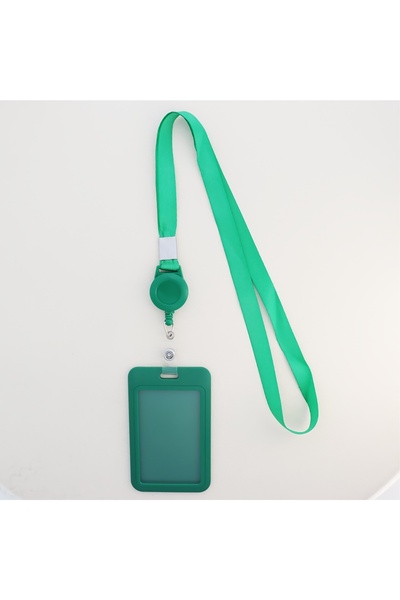 Choice8 بكرة شارة قابلة للسحب بلون أخضر نقي، حبل تعليق قابل للسحب للمعلمين مع...