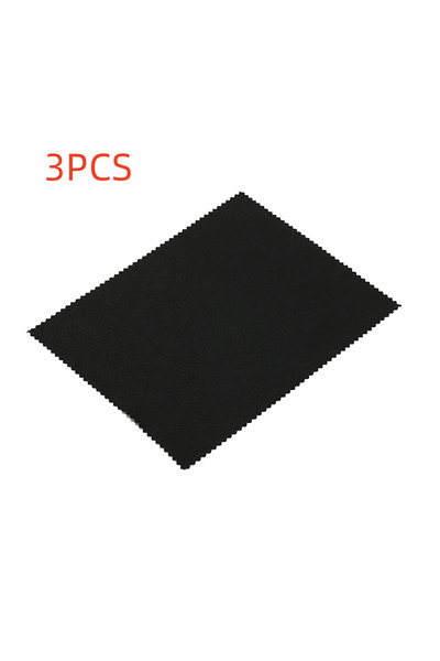 Choice cloth black 3pcs Black/Gray Microfiber Cleaning Cloth 15x15cm for Sung...