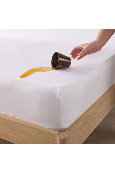 Laghari Home - Hotel Pakistan Waterproof Mattress Protector 180x200 +30 cm - ...