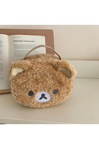 Choice حقيبة مكياج على شكل دب مسترخي من الأنمي، حقيبة مستحضرات تجميل، حقيبة ت...