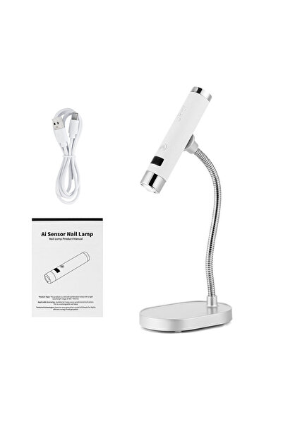 Choice مصباح تجفيف أظافر صغير أبيض يعمل بالأشعة فوق البنفسجية LED، مصباح مكتب...