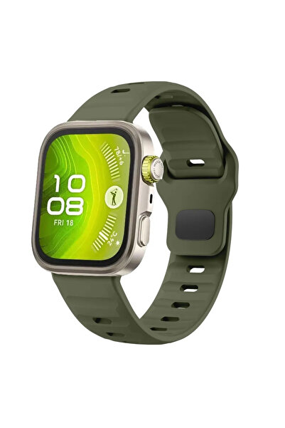 Choice13 Huawei Fit 4 Pro Army green New Sports Silicone Strap for Watch Fit ...
