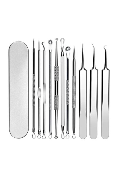 Choice 11Pcs 11PCS Acne Blackhead Removal Needles Kit Cell Pimples Blackhead ...