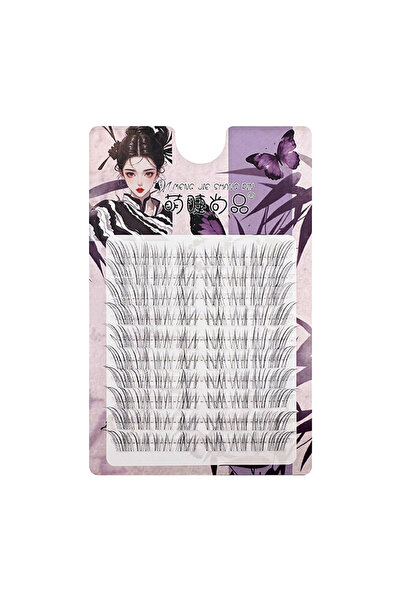 Choice4 style 6 10 Rows Individual Lashes Clusters Segmented Natural Lash Ext...