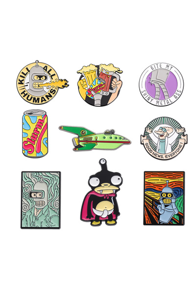 Choice16 AN073-9 مجموعة من 3-19 قطعة من دبابيس المينا لمجموعة أفلام الأنمي ال...