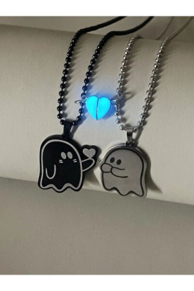 Choice 60cm K2179 Luminous Heart Stainless Steel Simple Person to Send Love C...