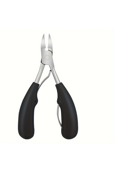 choice2 مقص أظافر احترافي مقعر من الفولاذ المقاوم للصدأ للأظافر السميكة وأظاف...