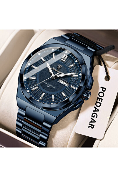 Choice10 896 Blue Blue Fashion Classic Men Wristwatches Stainless Steel Water...