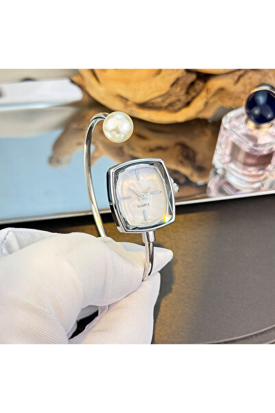 Choice4 سوار فضي لؤلؤي جديد مرصع بالألماس الكبير، بتصميم أوروبي وأمريكي فاخر،...