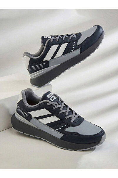 Campus حذاء رياضي منخفض الرقبة برباط ألوان متباينة