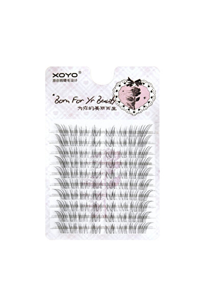 Choice style 2 10 Rows Individual Lashes Clusters Segmented Natural Lash Exte...