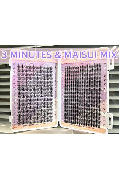 Choice3 وصلات رموش مايسوي ميكس 32 صفًا، 3 دقائق، للاستخدام الشخصي أو الاحتراف...