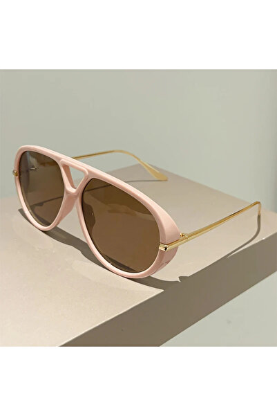 Choice4 as picture shows pink-brown GM LUMIAS Oversized Pilot Sunglasses 2025...