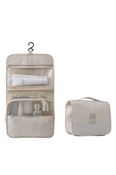 Choice1 حقيبة تخزين مستحضرات التجميل بلون الكاكي، حقيبة مكياج متعددة الوظائف ...