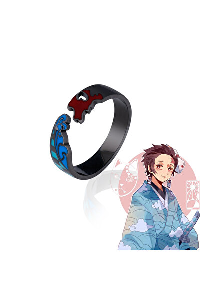 Choice6 resizable R00087 Demon Slayer Series Cosplay Ring Kimetsu No Yaiba Me...