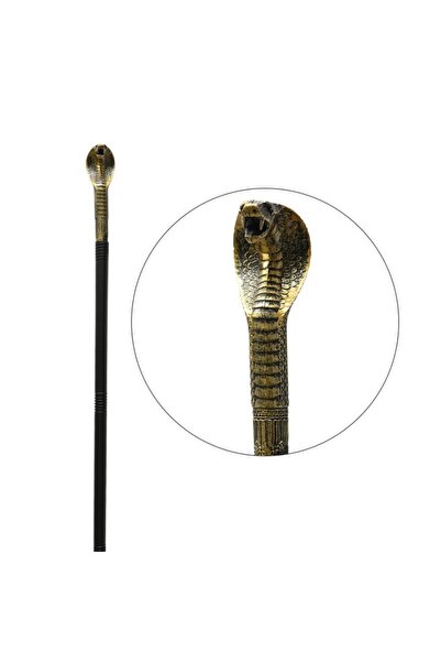 Choice5 عصا سحرية على شكل أفعى الكوبرا، مقاس واحد، مناسبة للهالوين، عصا مصرية...