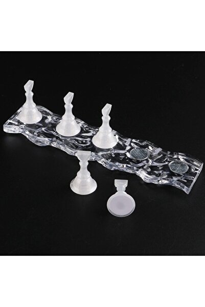 Choice A0438-1Set حامل أظافر مغناطيسي قطعة واحدة + 5 قطع حامل أظافر للتدريب و...