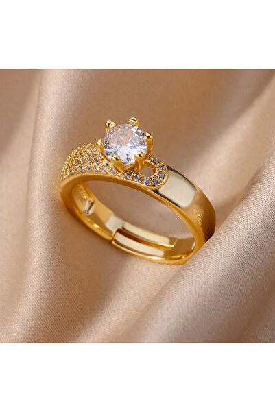 Choice17 resizable JZ4355G Enamel Heart Stainless Steel Rings for Women Color...