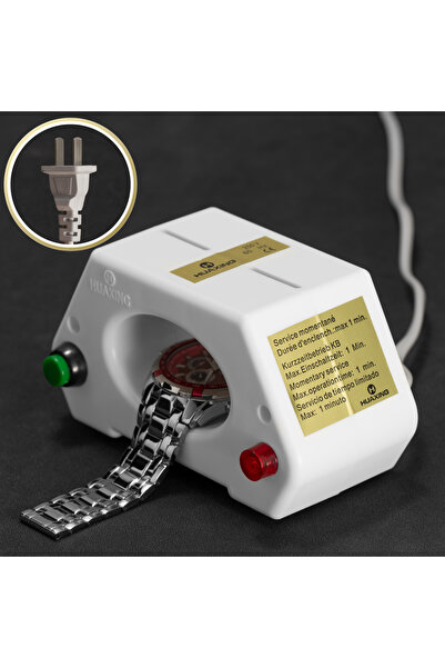 Choice US plug Watch Repair Demagnetizing Tool Mechanical Watch Demagnetizer ...