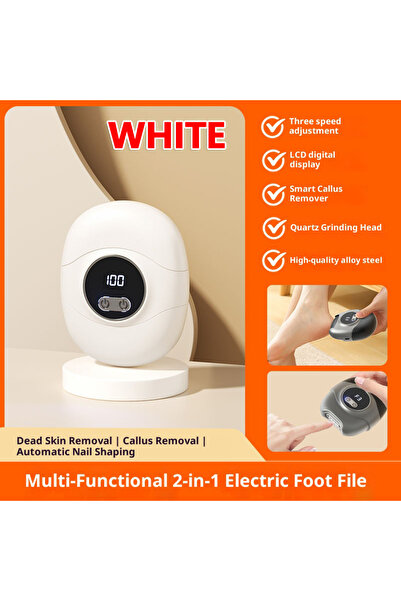 Choice مقص أظافر كهربائي أبيض 2026، مبرد أظافر أوتوماتيكي جديد، أداة تقليم أظ...