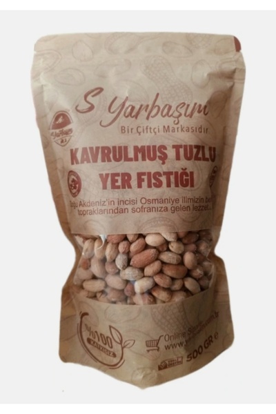 YARBAŞIM TUZLU KAVRULMUŞ FISTIK 500 GR