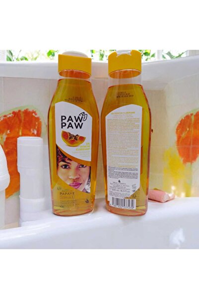 Paw Paw جل استحمام منقٍّ مع البابايا وفيتامين هـ، 500 مل - منظف ومفتح للبشرة