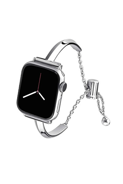 Choice 38-40-41mm Silver Luxury Watch Band for Watch Series 8 7 41 45mm 6 Se ...