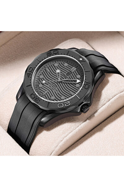 Choice No Black Top Brand Sport Men Quartz Watch Luxury Silicone Strap Waterp...