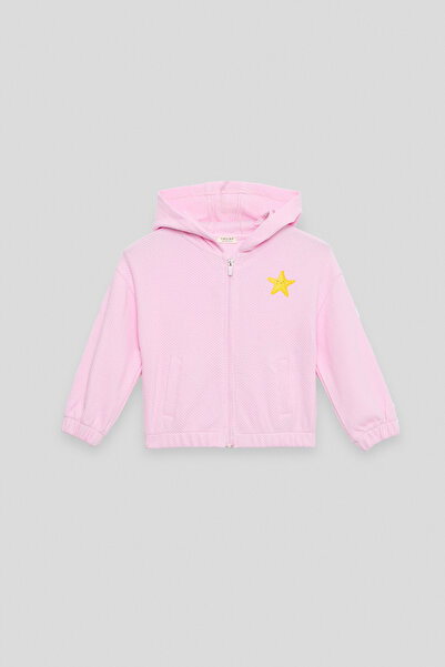 TYESS BSC Baby Girl Pink Tracksuit Set