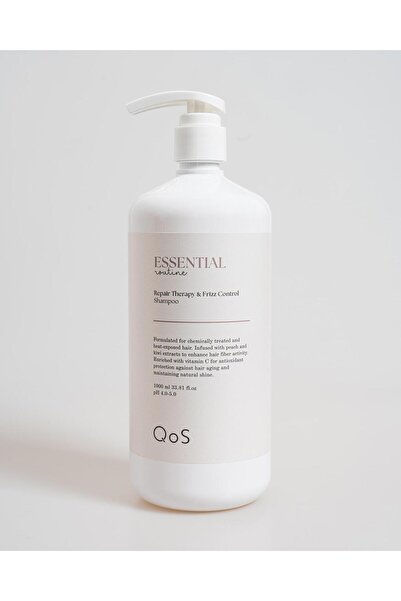 QOS Essential Routine Repair Therapy & Frizz Control Shampoo 1000 ml