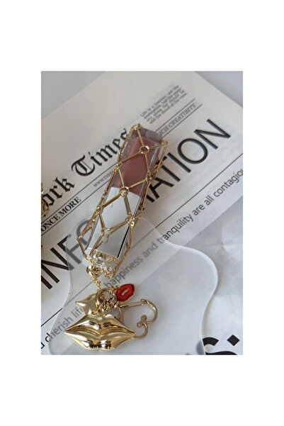 line33studio Lip Gloss Dudak Charm ( Çanta Aksesuarı )