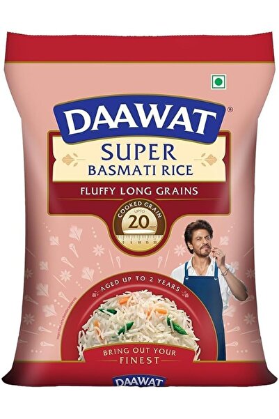 Daawat White Indian Basmatii Rice, 5 Kg