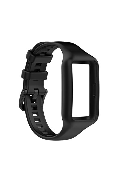 Choice1 black Silicone Strap For Band 6 7 Breathable Replacement Wristband fo...