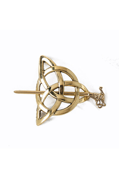 Choice 272gold Women Celtic Hair Slide Hairpins Viking Celtic Hair Clips Celt...