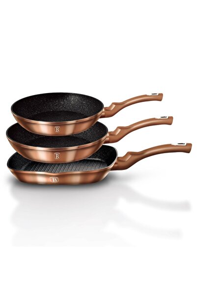 Berlinger Haus 20 24 28cm Metallic Line Rose Gold