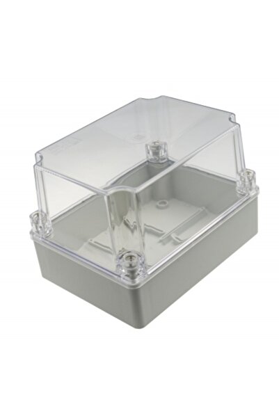 PAWBOL κουτί διακλάδωσης, επιτοίχιας τοποθέτησης, 190x140x70 IP65 ΓΚΡΙ με κάλ...