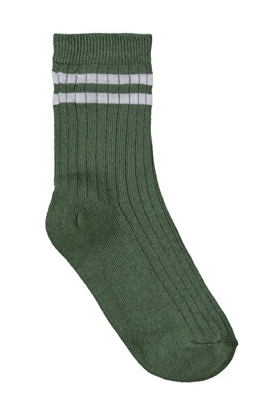 Civil Boys Basic Sport Striped 3-Piece Men's Socks for 2-12 Years - Standard ...